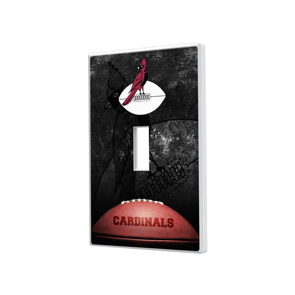Chicago Cardinals 1947-1959 Historic Collection Legendary Hidden-Screw Light Switch Plate - Single Toggle