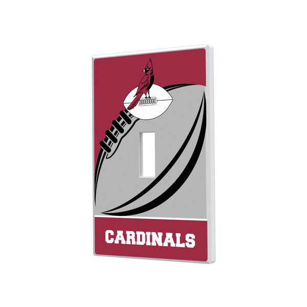 Chicago Cardinals 1947-1959 Historic Collection Passtime Hidden-Screw Light Switch Plate - Single Toggle