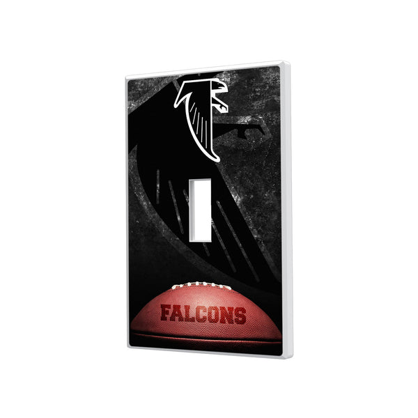 Atlanta Falcons Classic  Legendary Hidden-Screw Light Switch Plate - Single Toggle