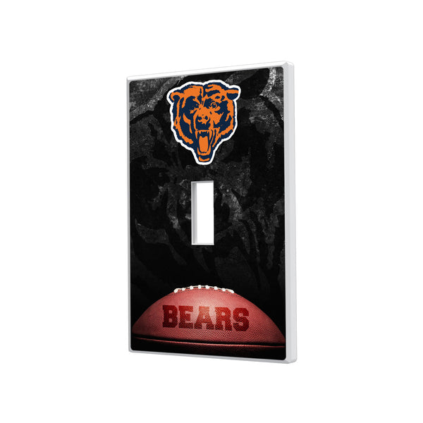 Chicago Bears 1946 Historic Collection Legendary Hidden-Screw Light Switch Plate - Single Toggle