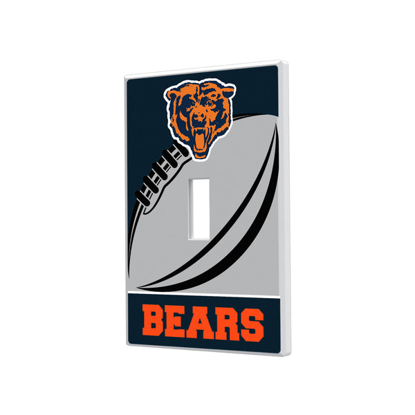Chicago Bears 1946 Historic Collection Passtime Hidden-Screw Light Switch Plate - Single Toggle