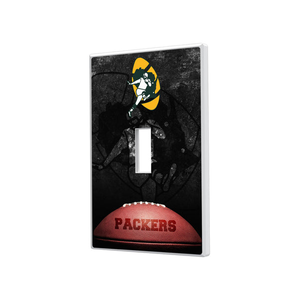 Green Bay Packers Historic Collection Legendary Hidden-Screw Light Switch Plate - Single Toggle