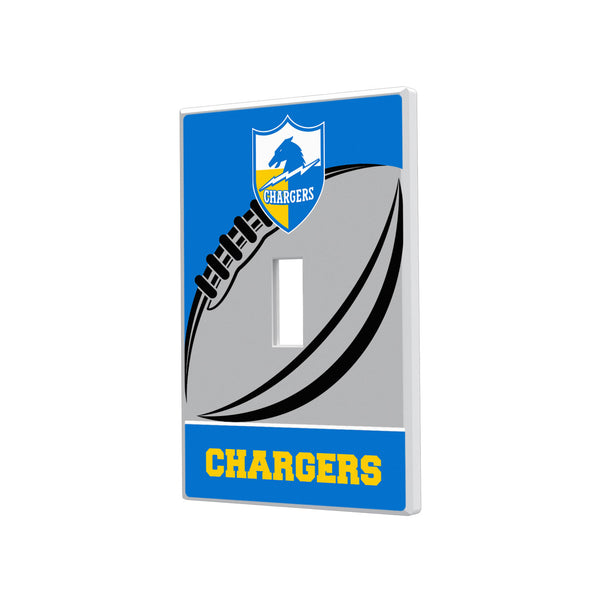 San Diego Chargers Passtime Hidden-Screw Light Switch Plate - Single Toggle