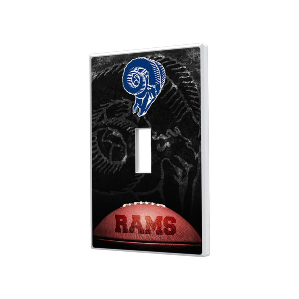 Los Angeles Rams Legendary Hidden-Screw Light Switch Plate - Single Toggle
