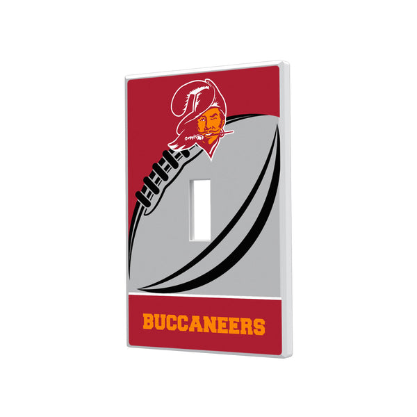 Tampa Bay Buccaneers Passtime Hidden-Screw Light Switch Plate - Single Toggle