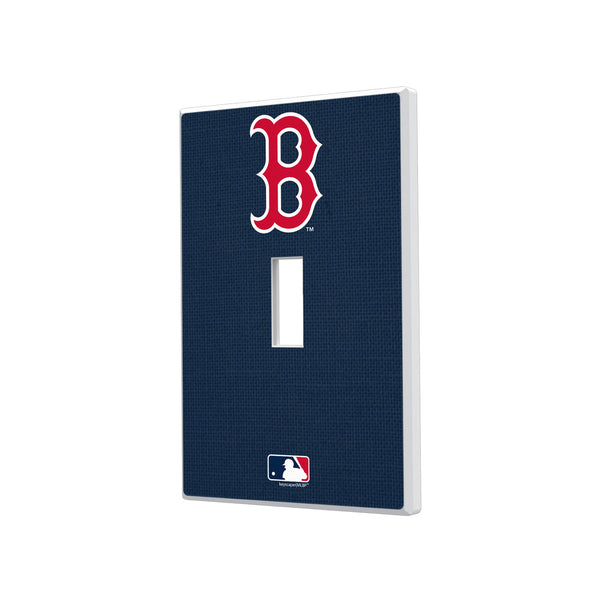 Boston Red Sox Solid Hidden-Screw Light Switch Plate - Single Toggle
