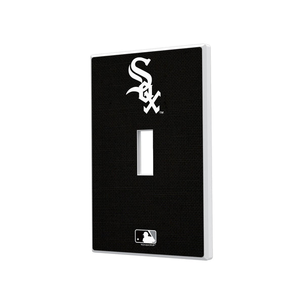 Chicago White Sox Solid Hidden-Screw Light Switch Plate - Single Toggle