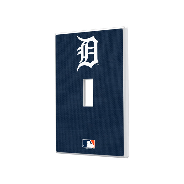 Detroit Tigers Solid Hidden-Screw Light Switch Plate - Single Toggle