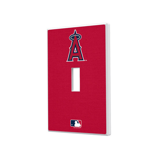 Los Angeles Angels Solid Hidden-Screw Light Switch Plate - Single Toggle