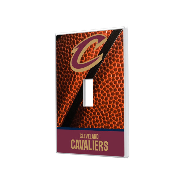 Cleveland Cavaliers Basketball Hidden-Screw Light Switch Plate - Single Toggle