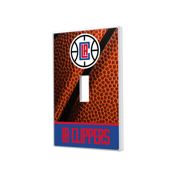 Los Angeles Clippers Basketball Hidden-Screw Light Switch Plate - Single Toggle
