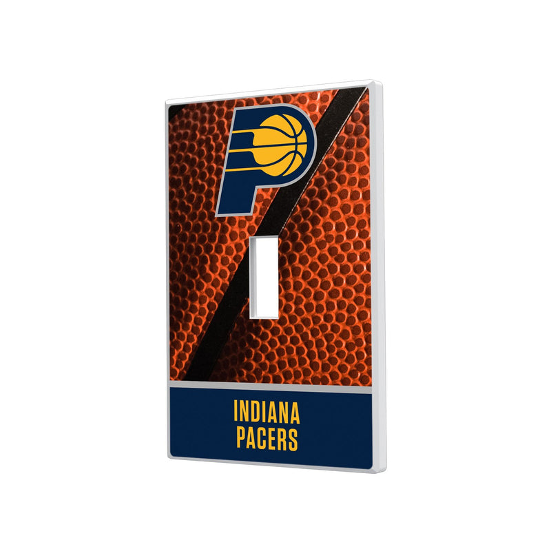 Indiana Pacers Basketball Hidden-Screw Light Switch Plate - Single Toggle