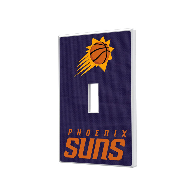 Phoenix Suns Solid Hidden-Screw Light Switch Plate - Single Toggle