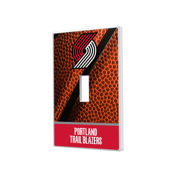 Portland Trail Blazers Basketball Hidden-Screw Light Switch Plate - Single Toggle