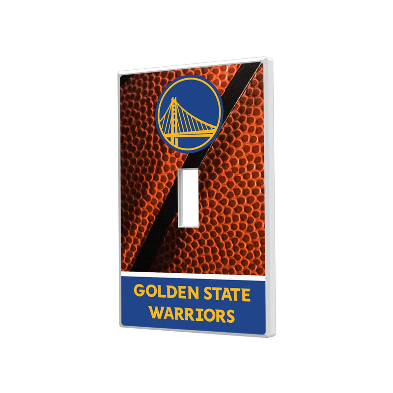 Golden State Warriors Basketball Hidden-Screw Light Switch Plate - Single Toggle