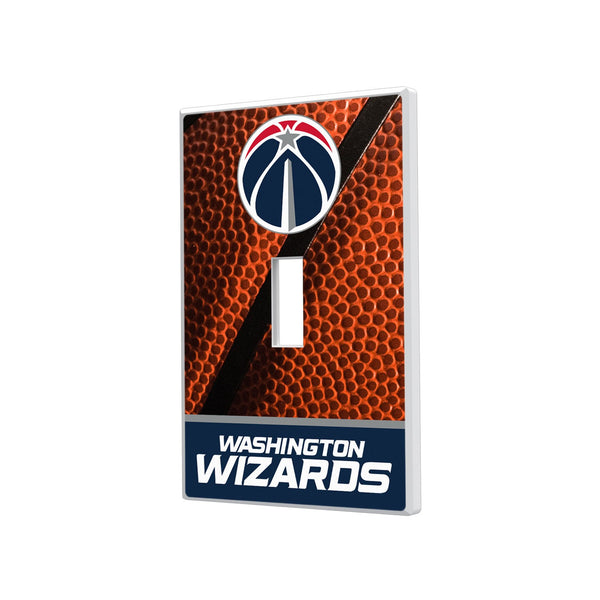 Washington Wizards Basketball Hidden-Screw Light Switch Plate - Single Toggle
