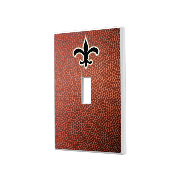 New Orleans Saints Football Hidden-Screw Light Switch Plate