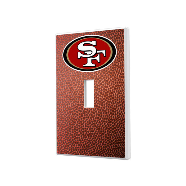 San Francisco 49ers Football Hidden-Screw Light Switch Plate