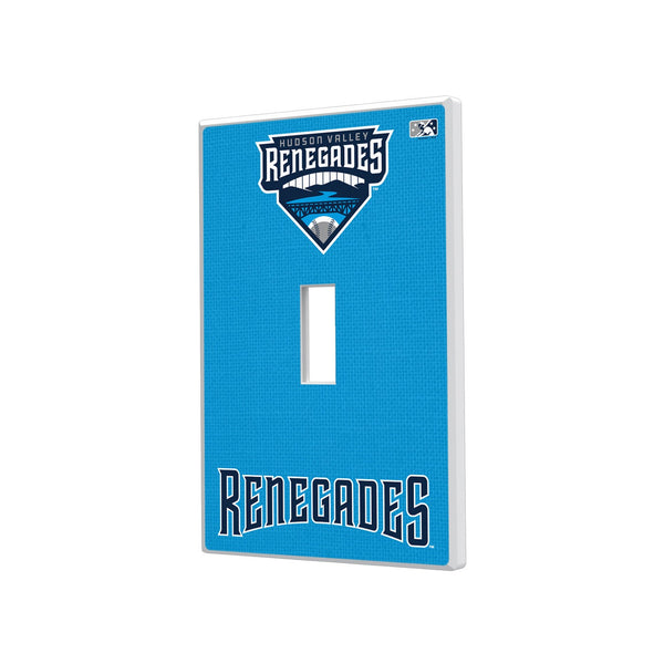 Hudson Valley Renegades Solid Hidden-Screw Light Switch Plate - Single Toggle