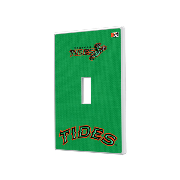 Norfolk Tides Solid Hidden-Screw Light Switch Plate - Single Toggle