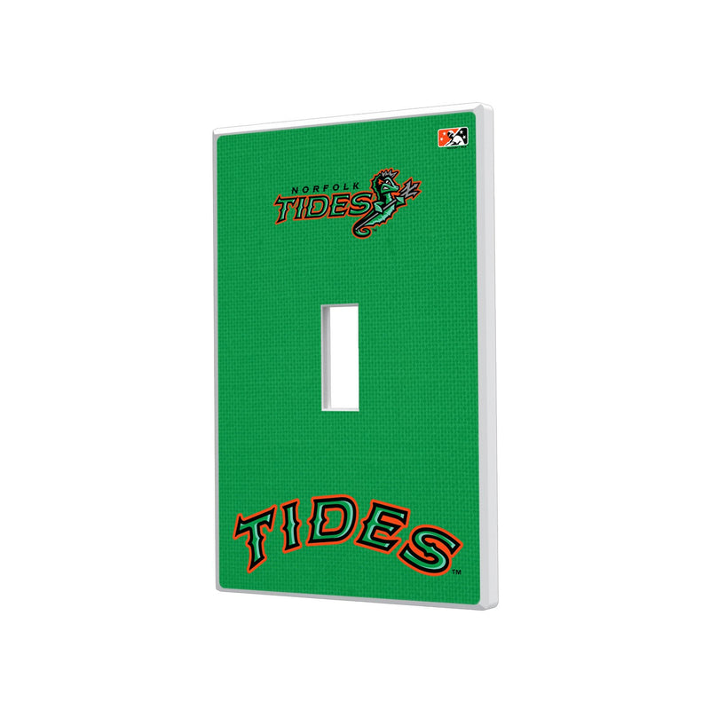 Norfolk Tides Solid Hidden-Screw Light Switch Plate - Single Toggle
