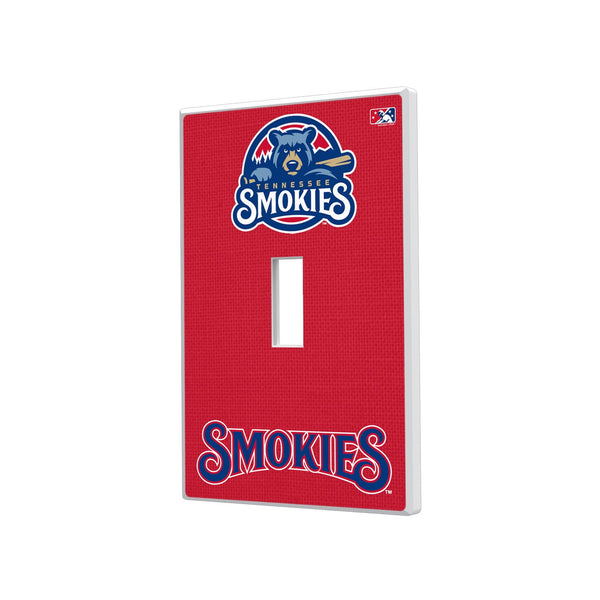 Tennessee Smokies Solid Hidden-Screw Light Switch Plate - Single Toggle