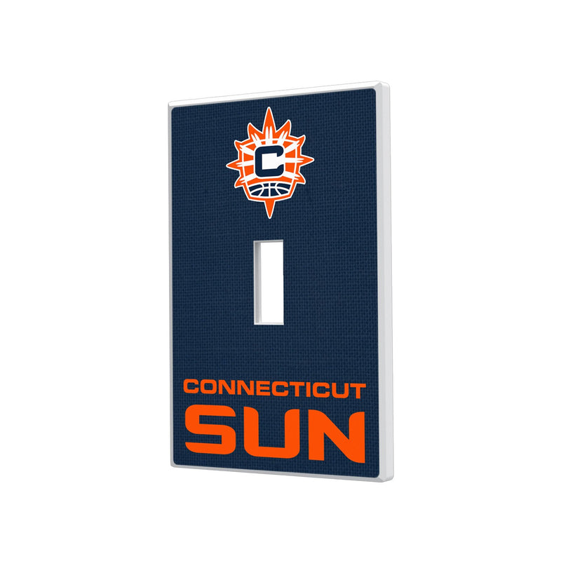 Connecticut Sun Solid Hidden-Screw Light Switch Plate - Single Toggle