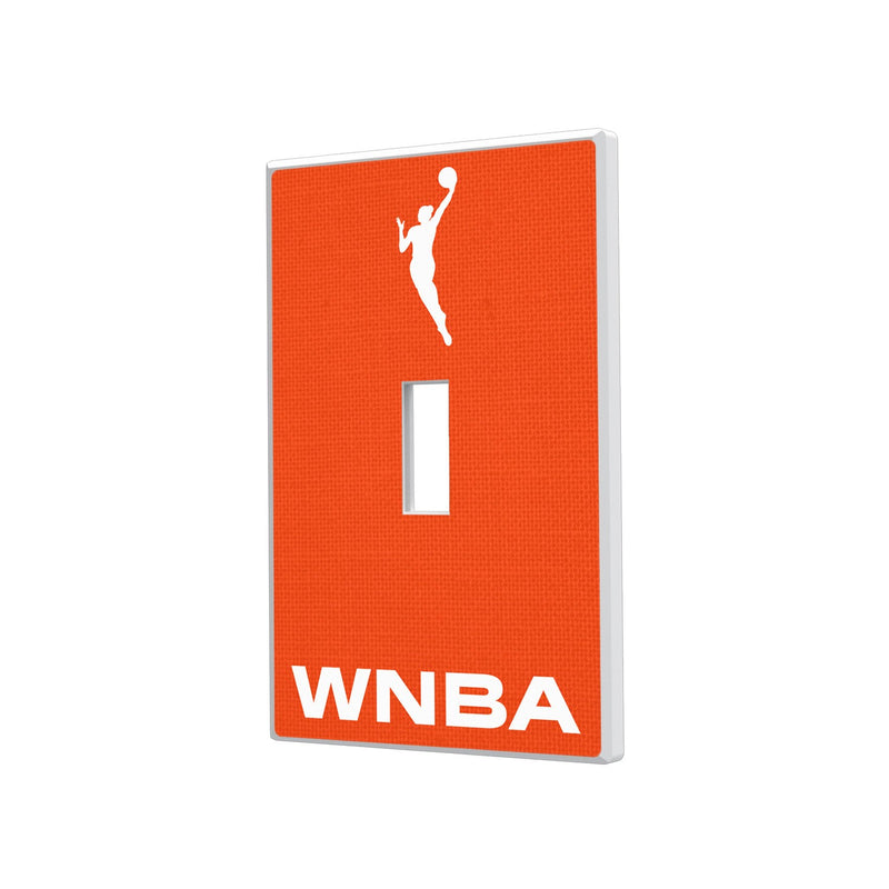 WNBA Solid Hidden-Screw Light Switch Plate - Single Toggle