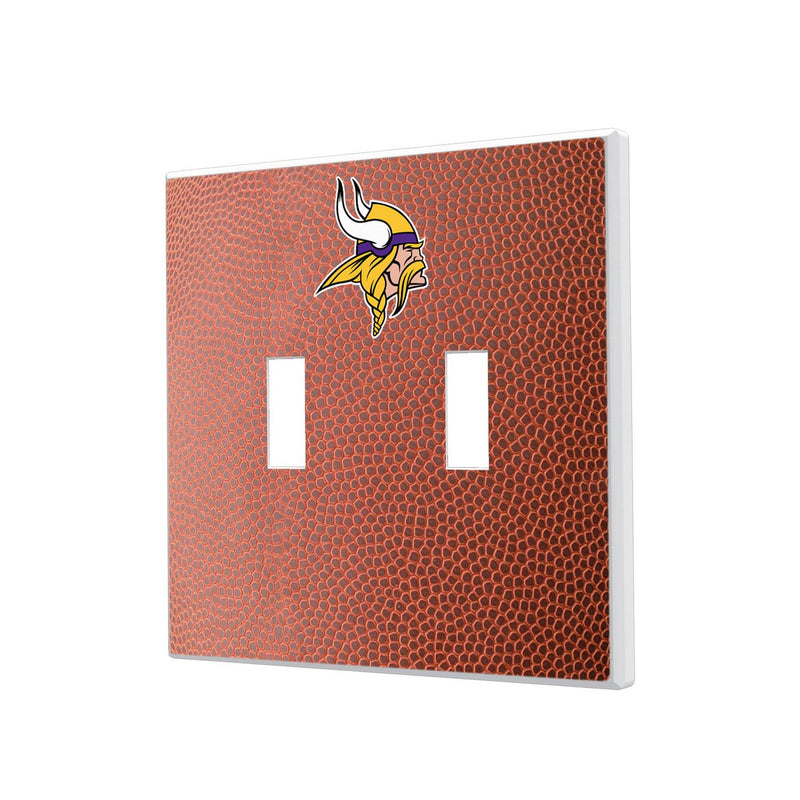 Minnesota Vikings Football Hidden-Screw Light Switch Plate