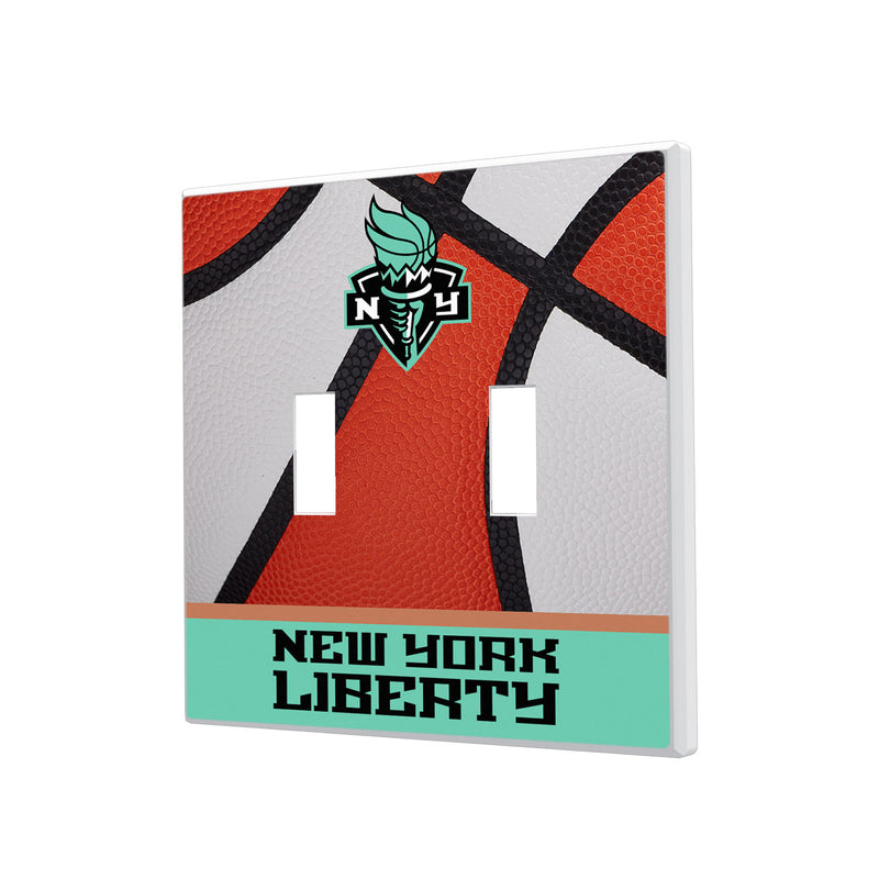 New York Liberty Basketball Hidden-Screw Light Switch Plate