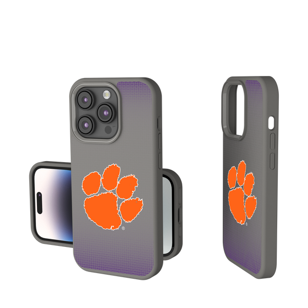Clemson Tigers Linen iPhone Soft Touch Phone Case