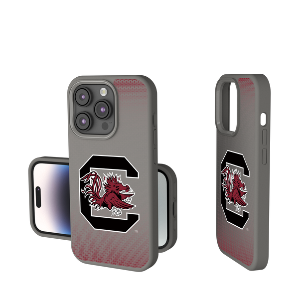 South Carolina Fighting Gamecocks Linen iPhone Soft Touch Phone Case
