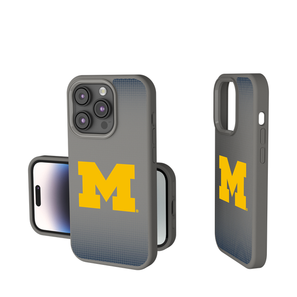 Michigan Wolverines Linen iPhone Soft Touch Phone Case
