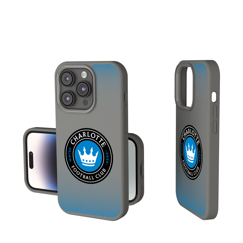 Charlotte FC  Linen iPhone Soft Touch Phone Case