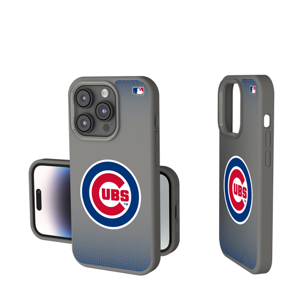 Chicago Cubs Linen iPhone Soft Touch Phone Case