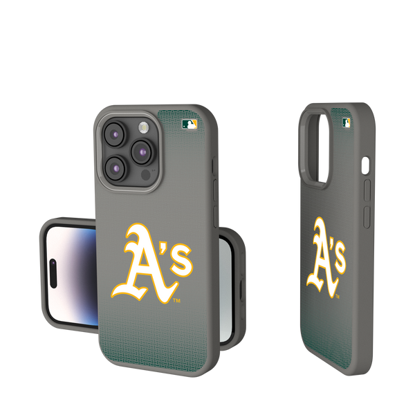 Oakland Athletics Linen iPhone Soft Touch Phone Case