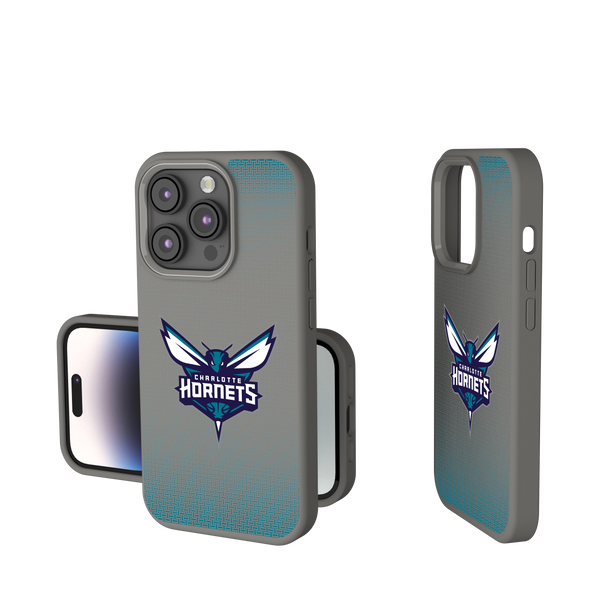 Charlotte Hornets Linen iPhone Soft Touch Phone Case