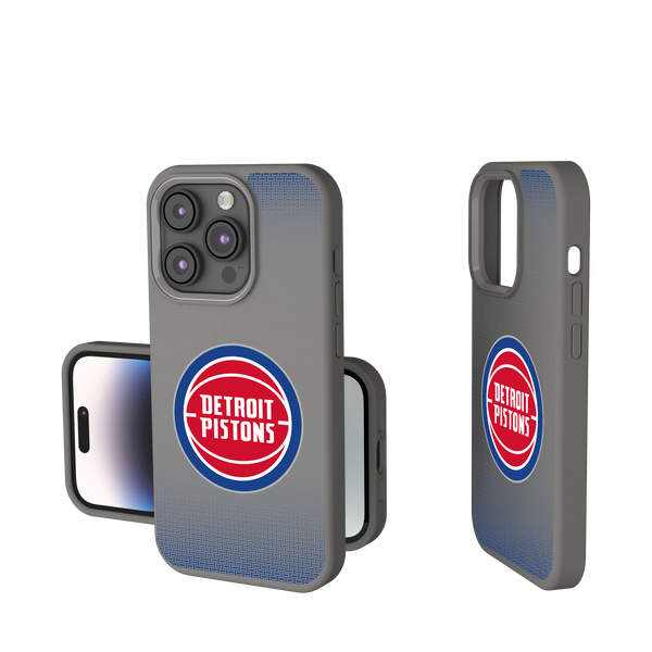 Detroit Pistons Linen iPhone Soft Touch Phone Case