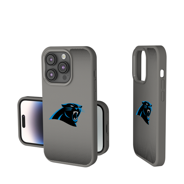 Carolina Panthers Linen iPhone Soft Touch Phone Case