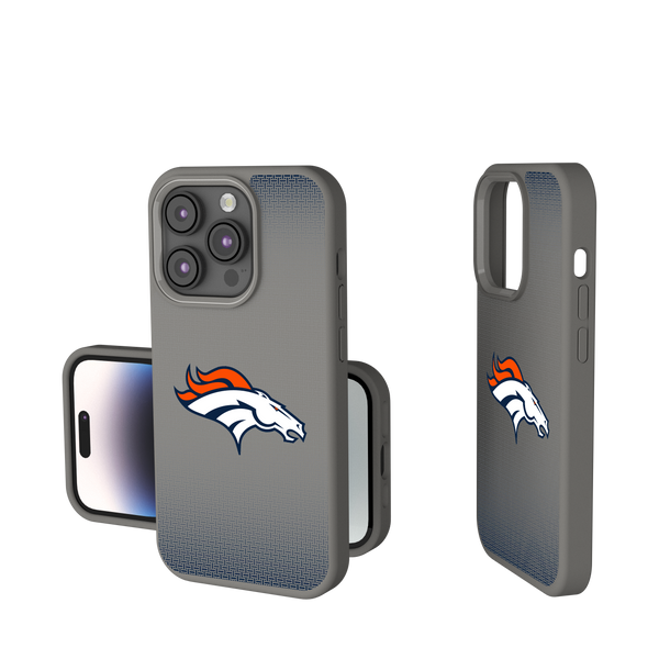 Denver Broncos Linen iPhone Soft Touch Phone Case