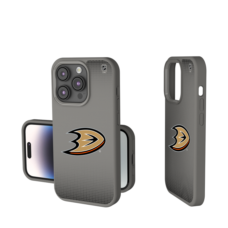 Anaheim Ducks Linen iPhone Soft Touch Phone Case
