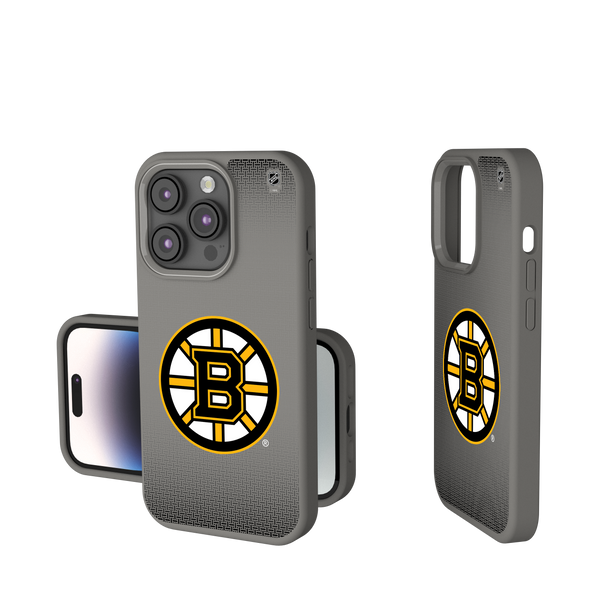 Boston Bruins Linen iPhone Soft Touch Phone Case