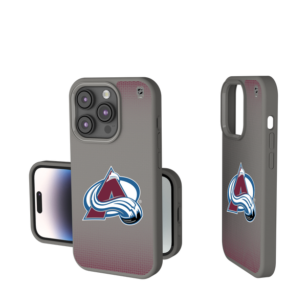 Colorado Avalanche Linen iPhone Soft Touch Phone Case