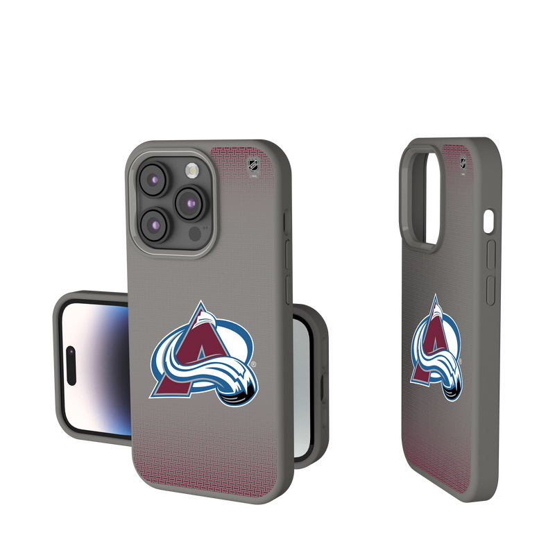 Colorado Avalanche Linen iPhone Soft Touch Phone Case