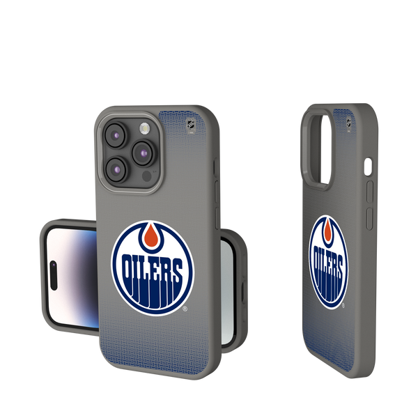 Edmonton Oilers Linen iPhone Soft Touch Phone Case