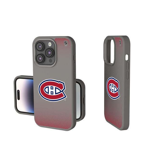 Montreal Canadiens Linen iPhone Soft Touch Phone Case