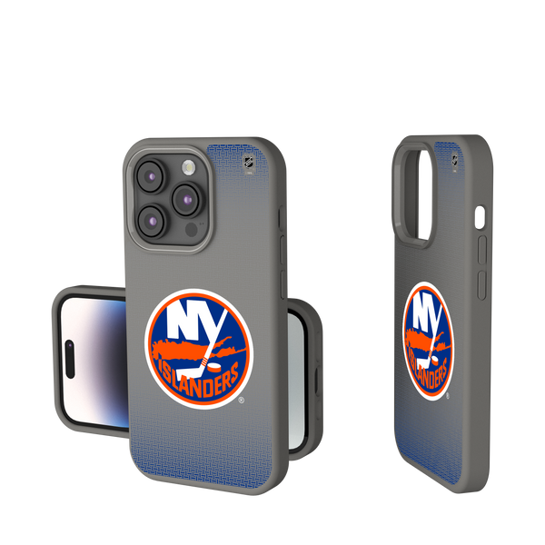 New York Islanders Linen iPhone Soft Touch Phone Case