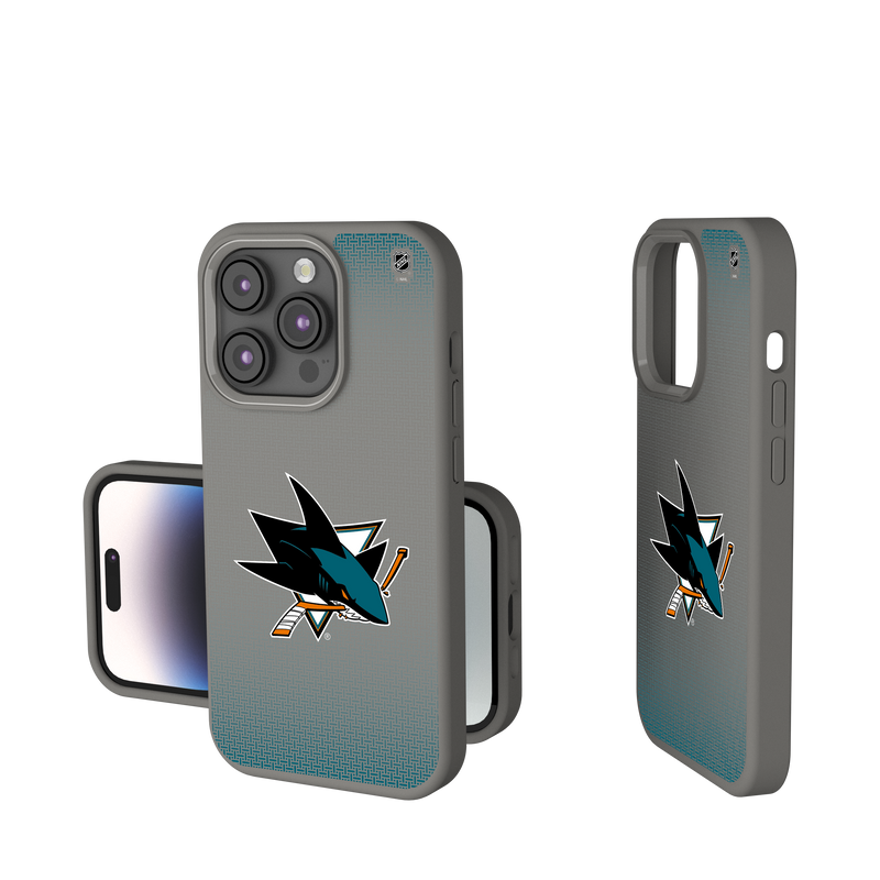 San Jose Sharks Linen iPhone Soft Touch Phone Case