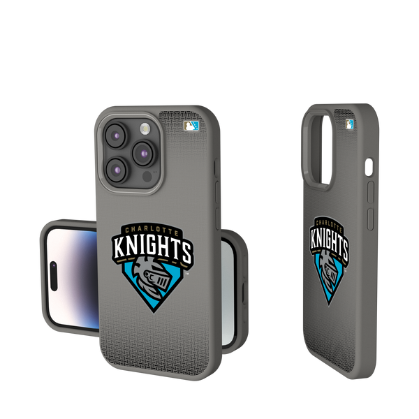 Charlotte Knights Linen iPhone Soft Touch Phone Case