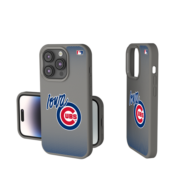 Iowa Cubs Linen iPhone Soft Touch Phone Case